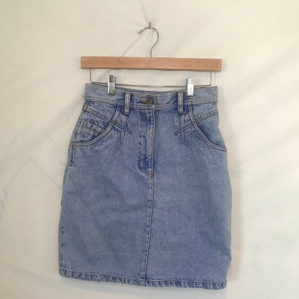 Vintage Denim Skirt